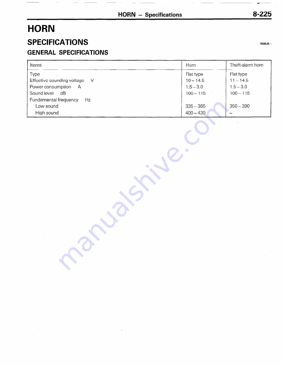 Chrysler Conquest 1988 Service Manual Download Page 237