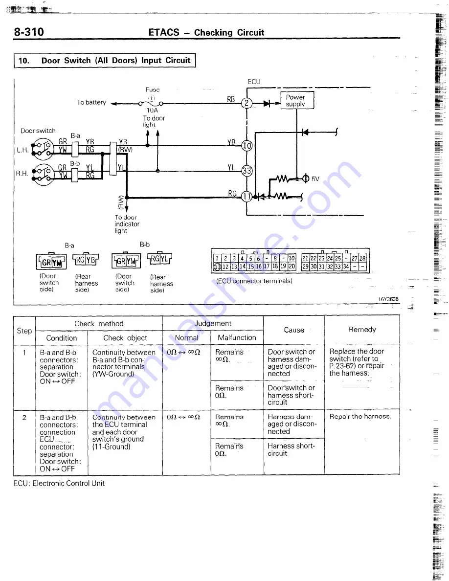 Chrysler Conquest 1988 Service Manual Download Page 322