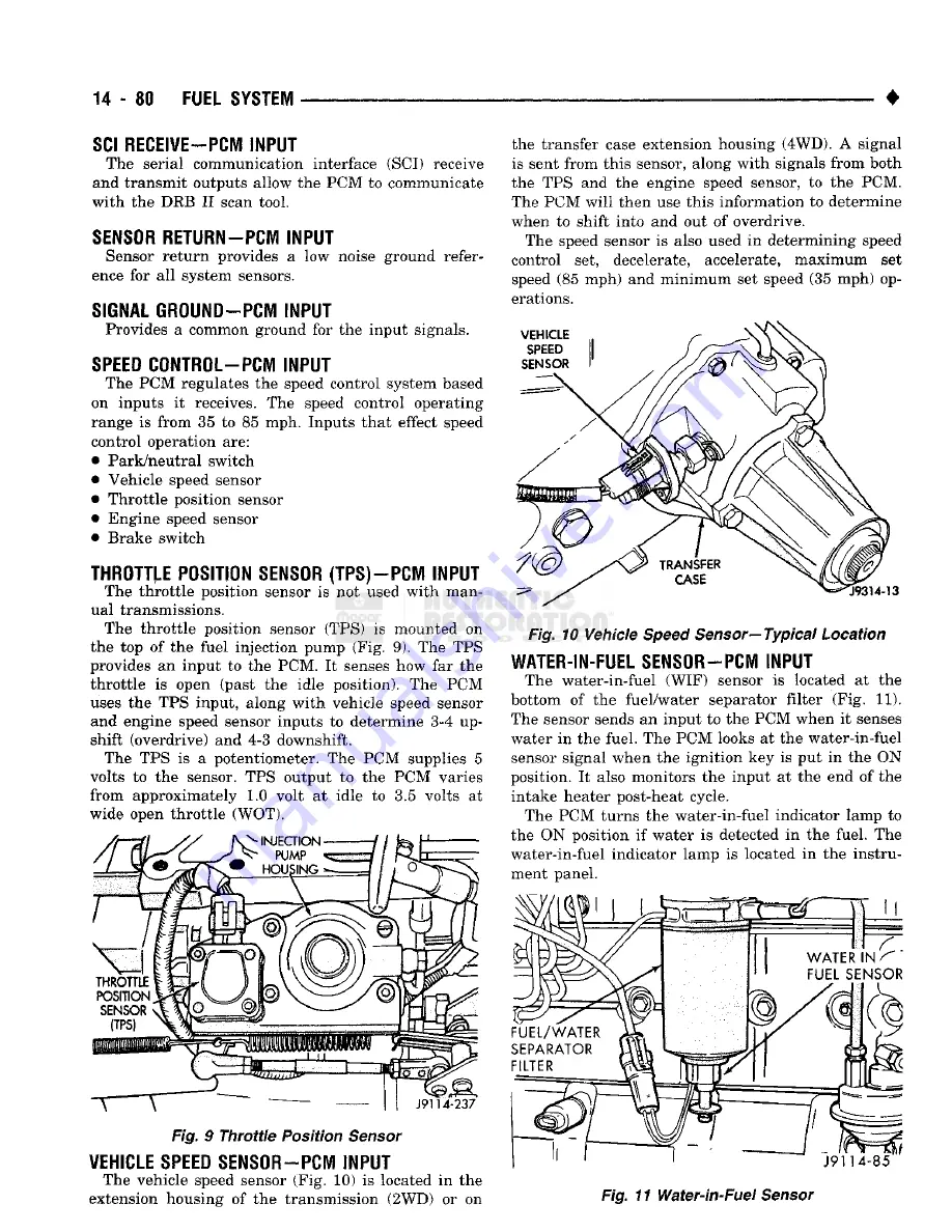 Chrysler DODGE AD100 1993 Service Manual Download Page 899