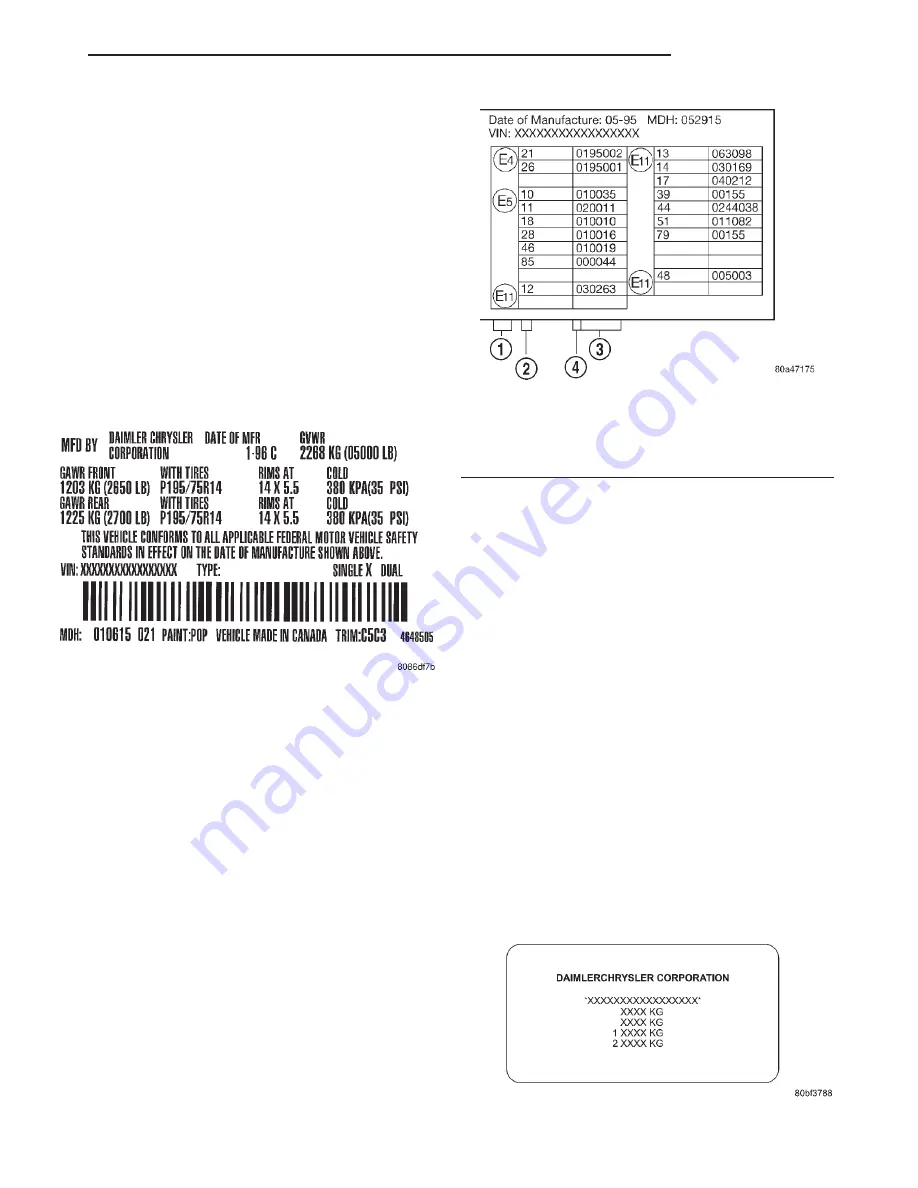 Chrysler Dodge Caravan 2002 Скачать руководство пользователя страница 12