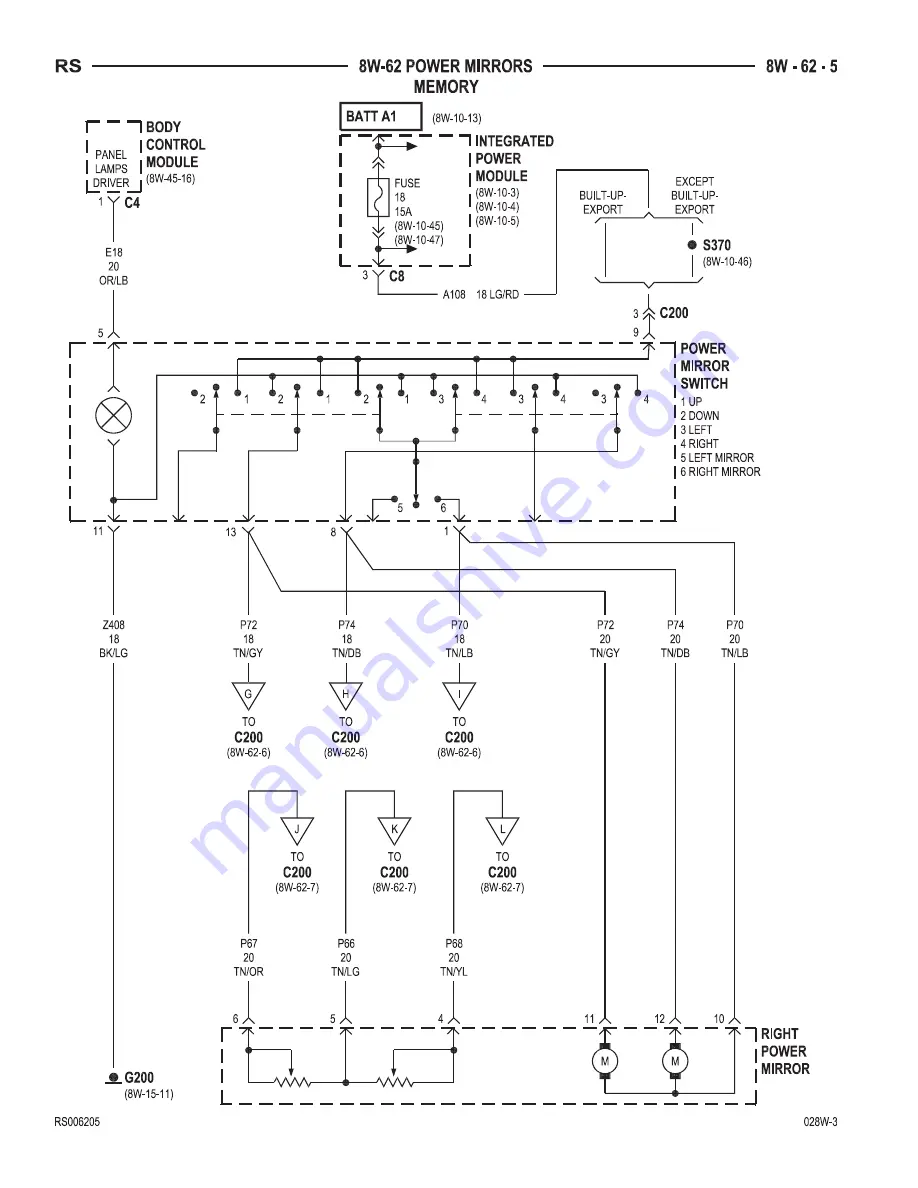 Chrysler Dodge Caravan 2002 Manual Download Page 1010