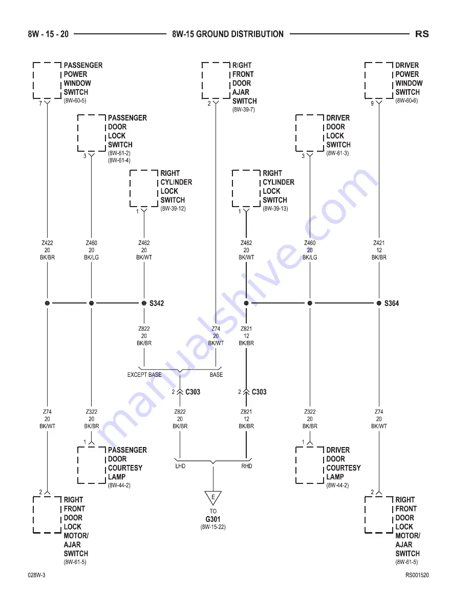 Chrysler Dodge Caravan 2002 Скачать руководство пользователя страница 765