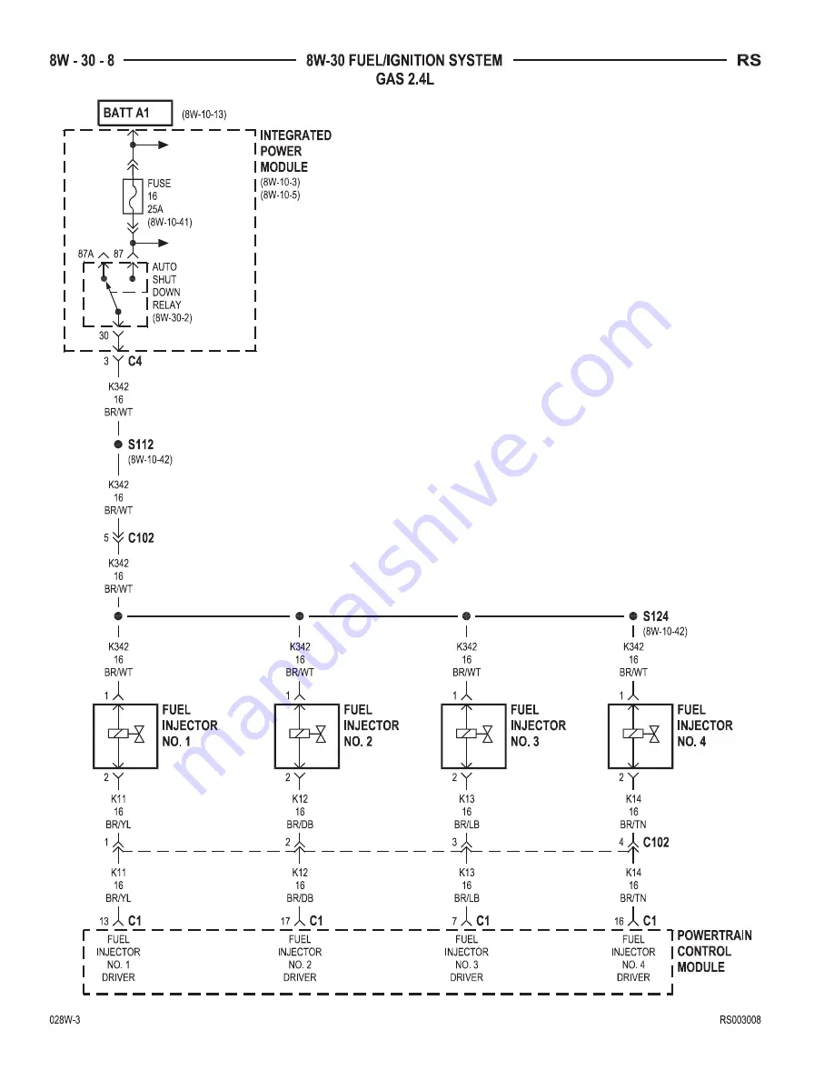 Chrysler Dodge Caravan 2002 Скачать руководство пользователя страница 793