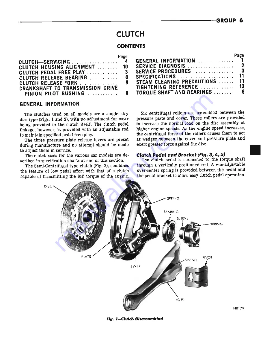 Chrysler Dodge Coronet 1969 Series Service Manual Download Page 163