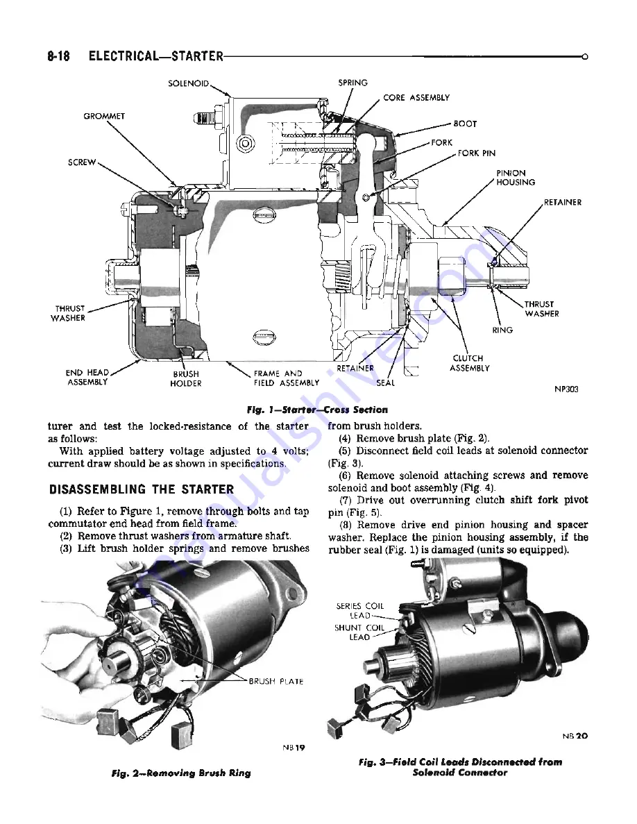 Chrysler Dodge Coronet 1969 Series Service Manual Download Page 204