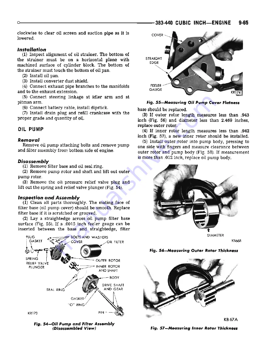 Chrysler Dodge Coronet 1969 Series Service Manual Download Page 363