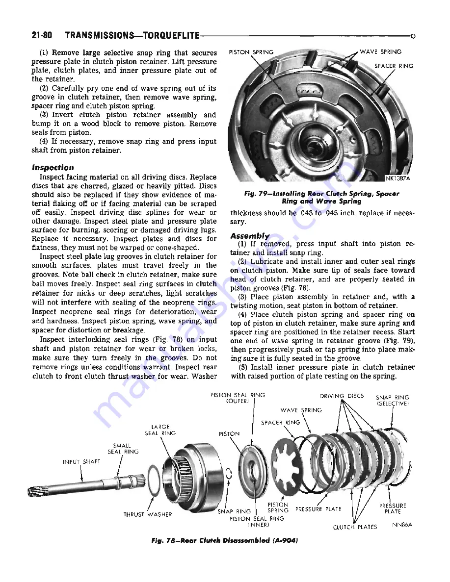 Chrysler Dodge Coronet 1969 Series Скачать руководство пользователя страница 626