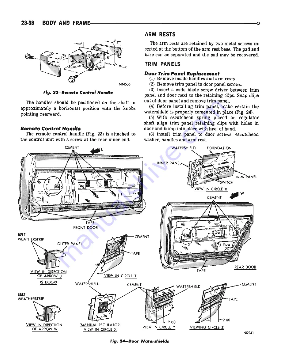 Chrysler Dodge Coronet 1969 Series Service Manual Download Page 690