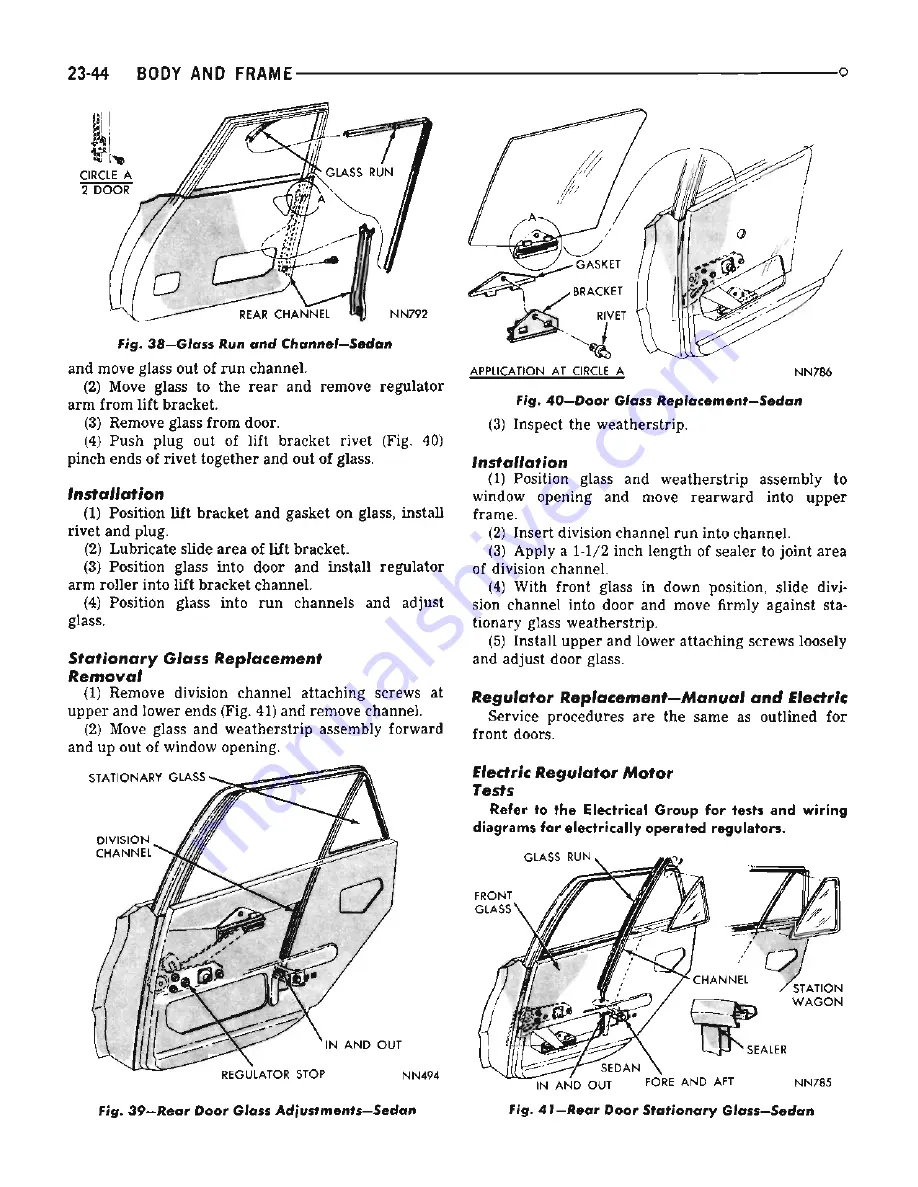 Chrysler Dodge Coronet 1969 Series Скачать руководство пользователя страница 696