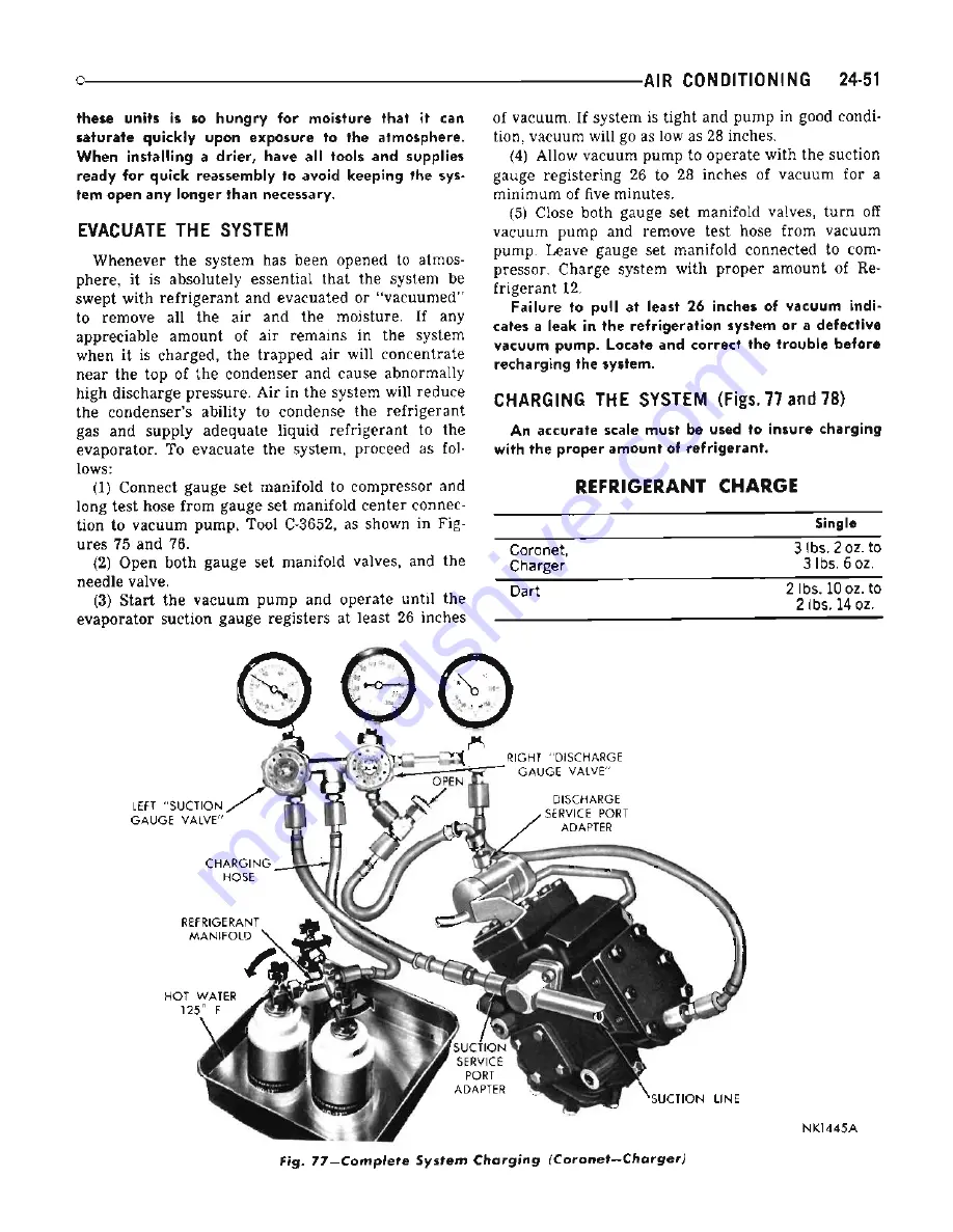 Chrysler Dodge Coronet 1969 Series Service Manual Download Page 814