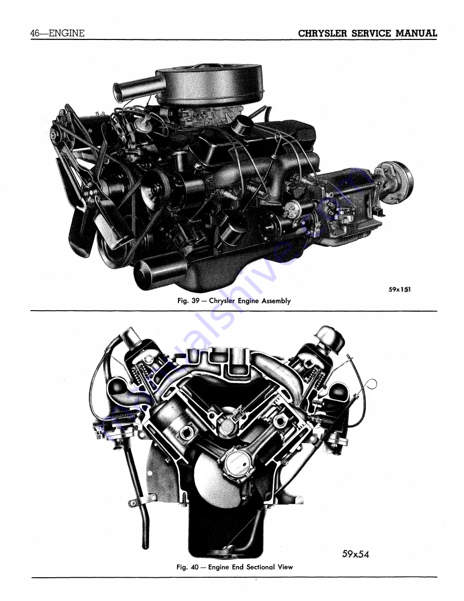 Chrysler Imperial 1959 Service Manual Supplement Download Page 50