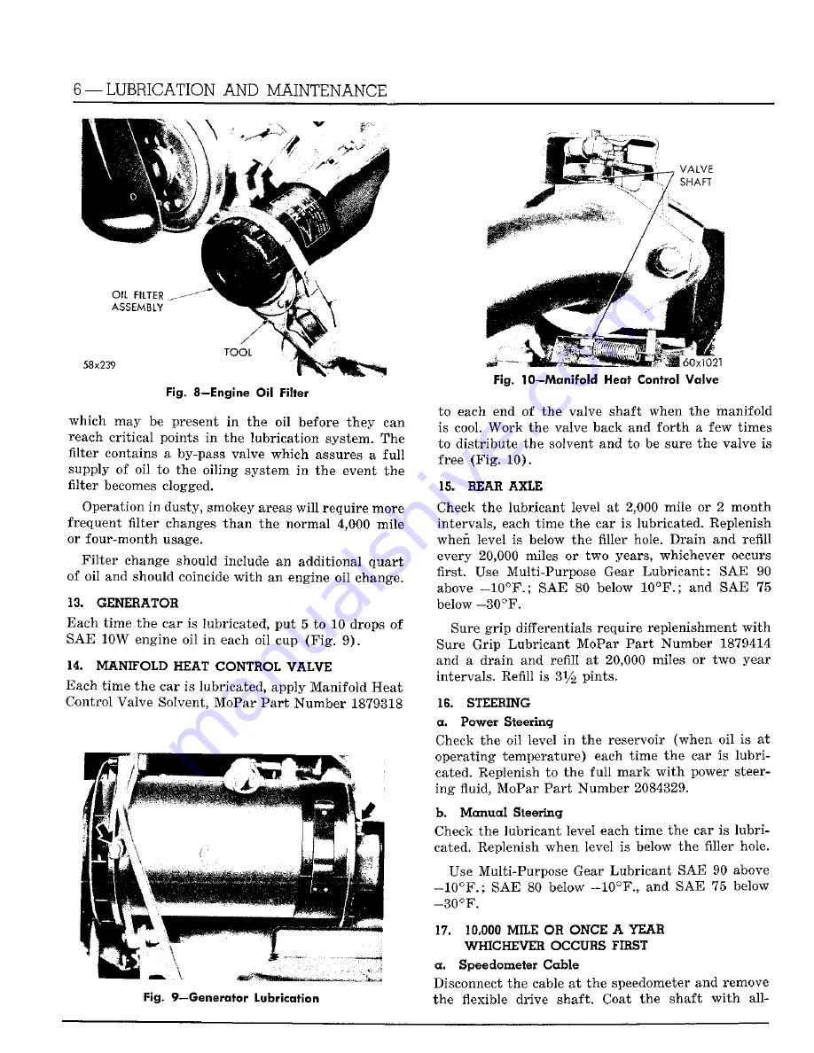 Chrysler Imperial 1960 Service Manual Download Page 15