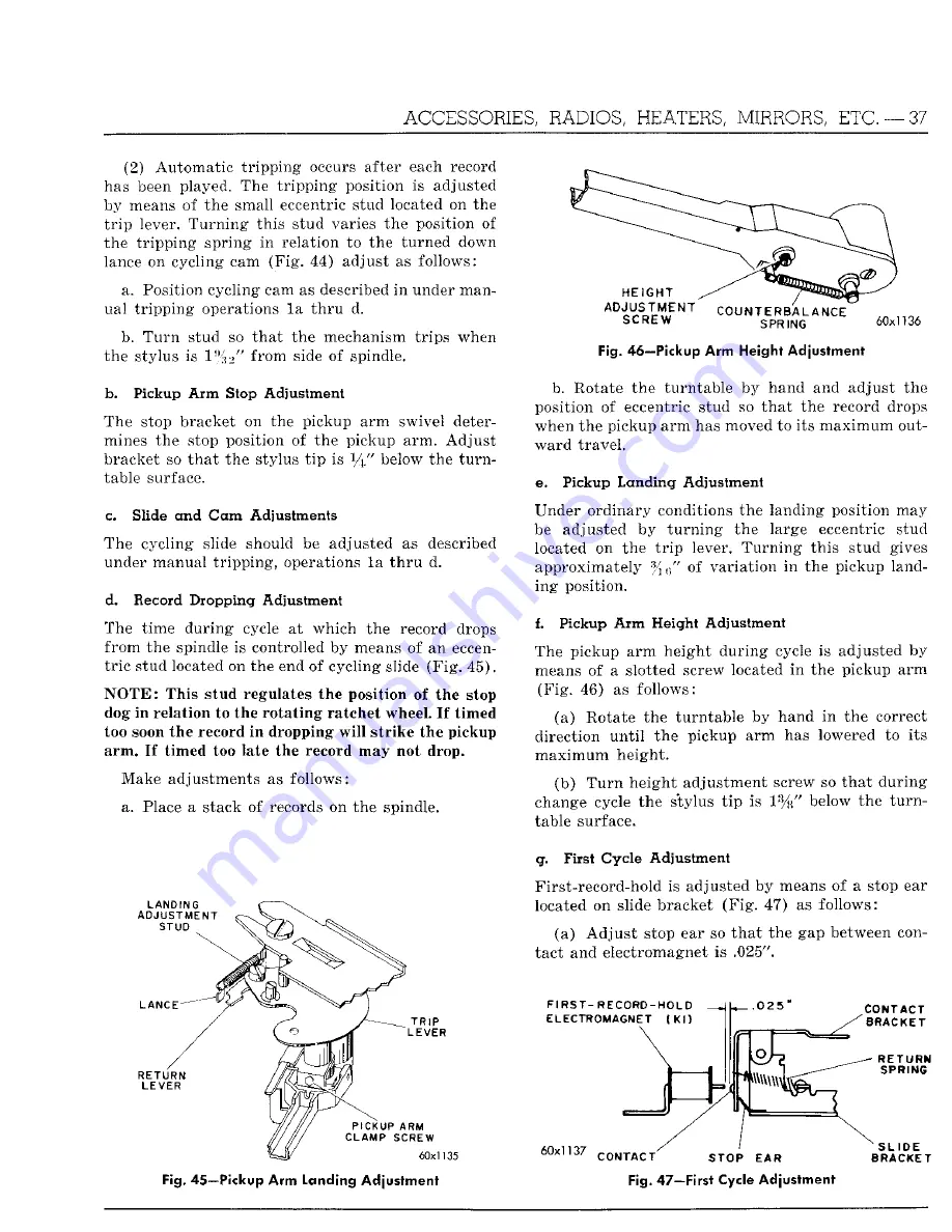 Chrysler Imperial 1960 Service Manual Download Page 55