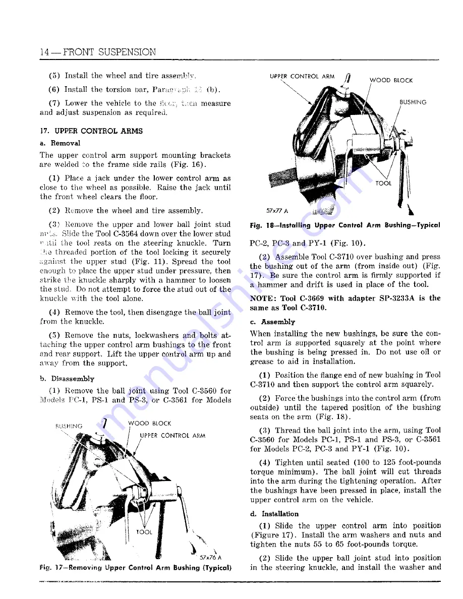 Chrysler Imperial 1960 Service Manual Download Page 70