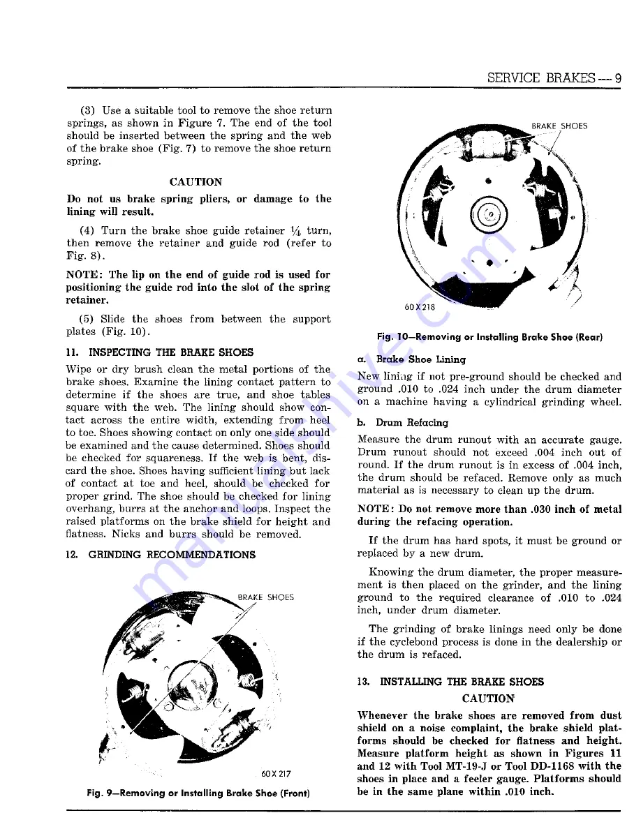 Chrysler Imperial 1960 Service Manual Download Page 110