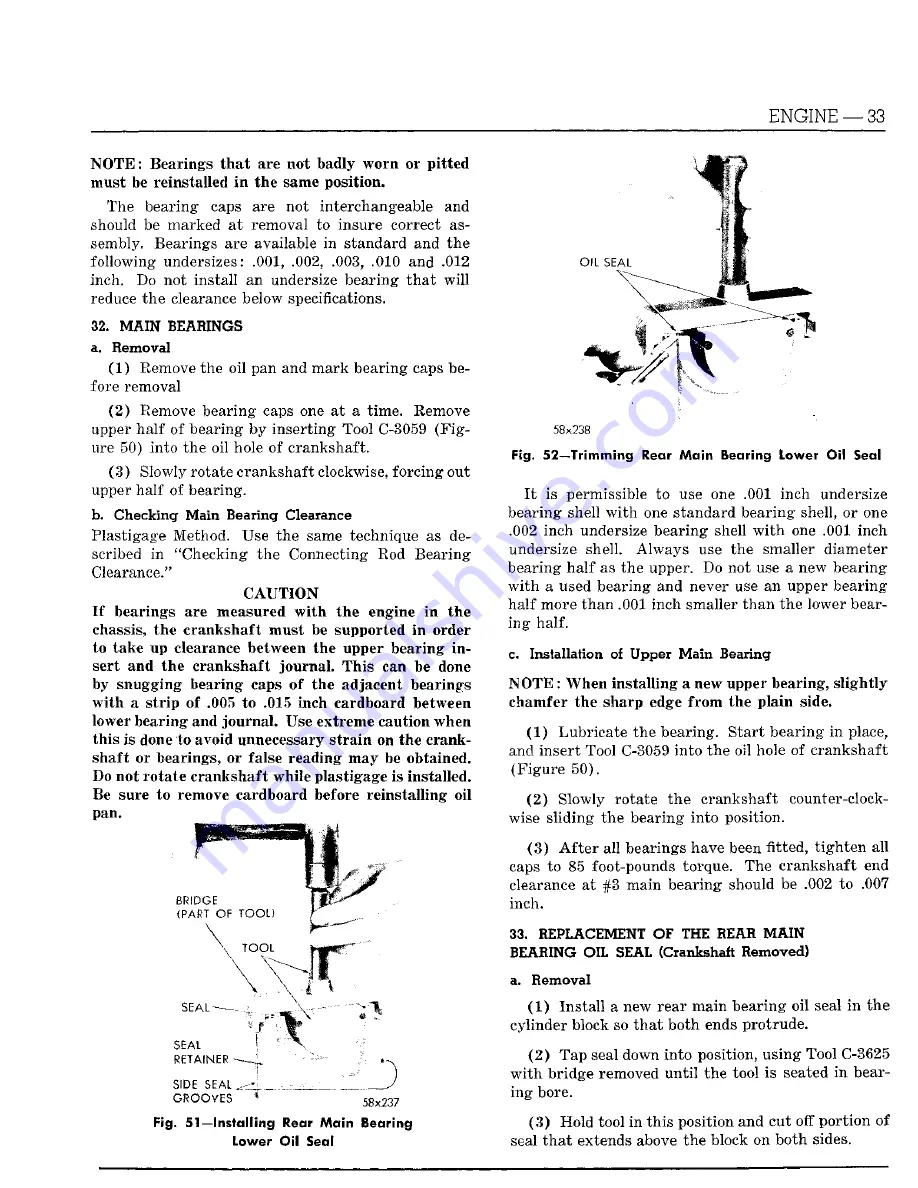 Chrysler Imperial 1960 Service Manual Download Page 262