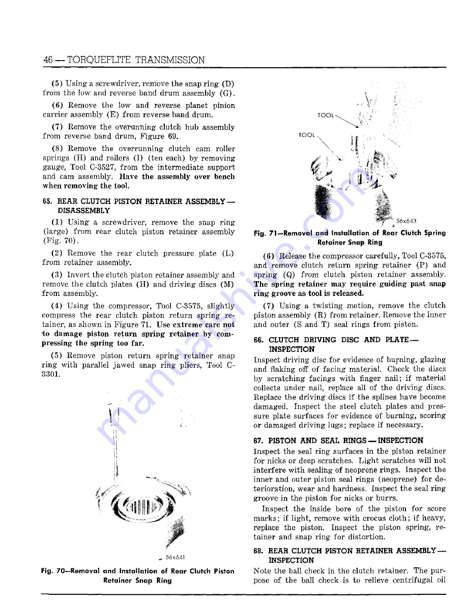 Chrysler Imperial 1960 Service Manual Download Page 400