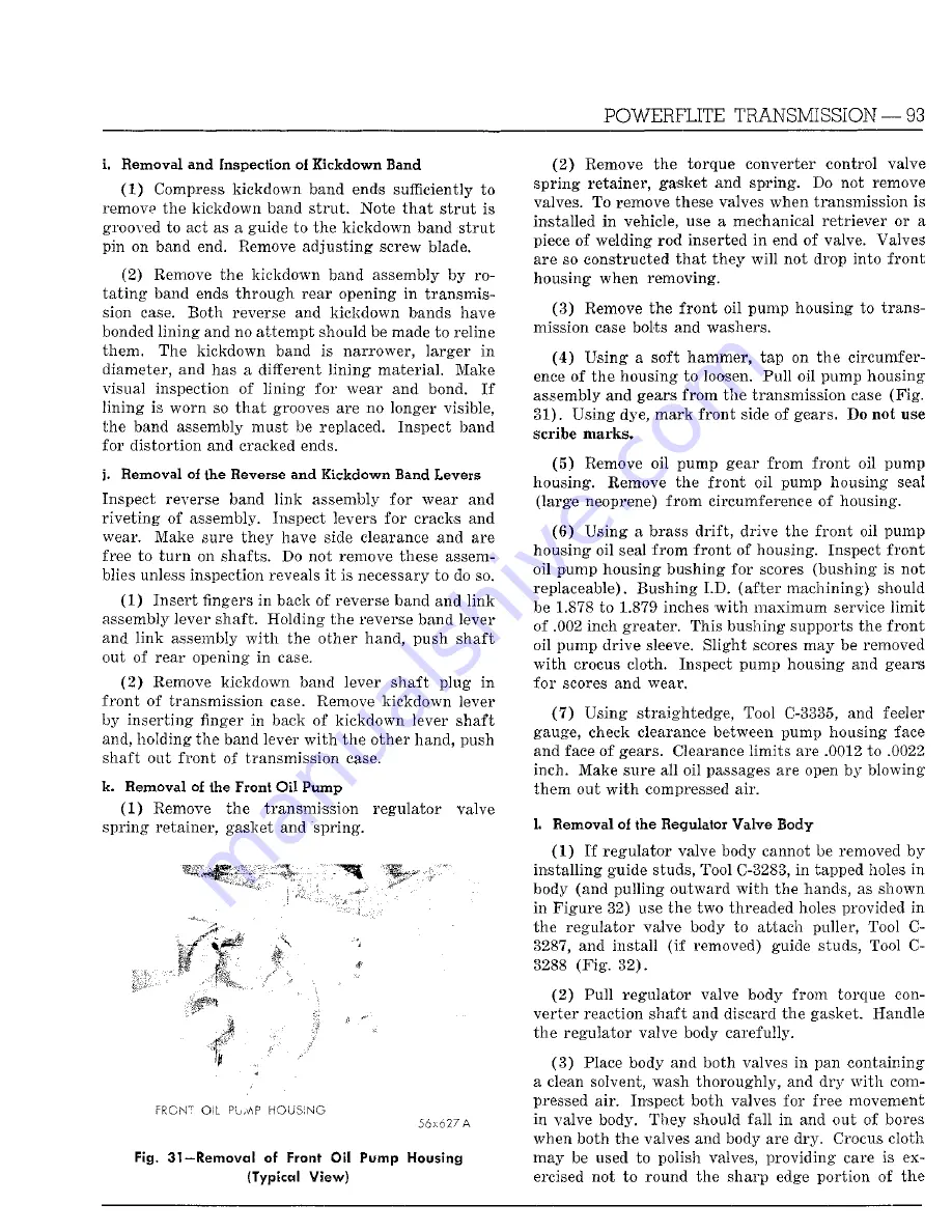 Chrysler Imperial 1960 Service Manual Download Page 447