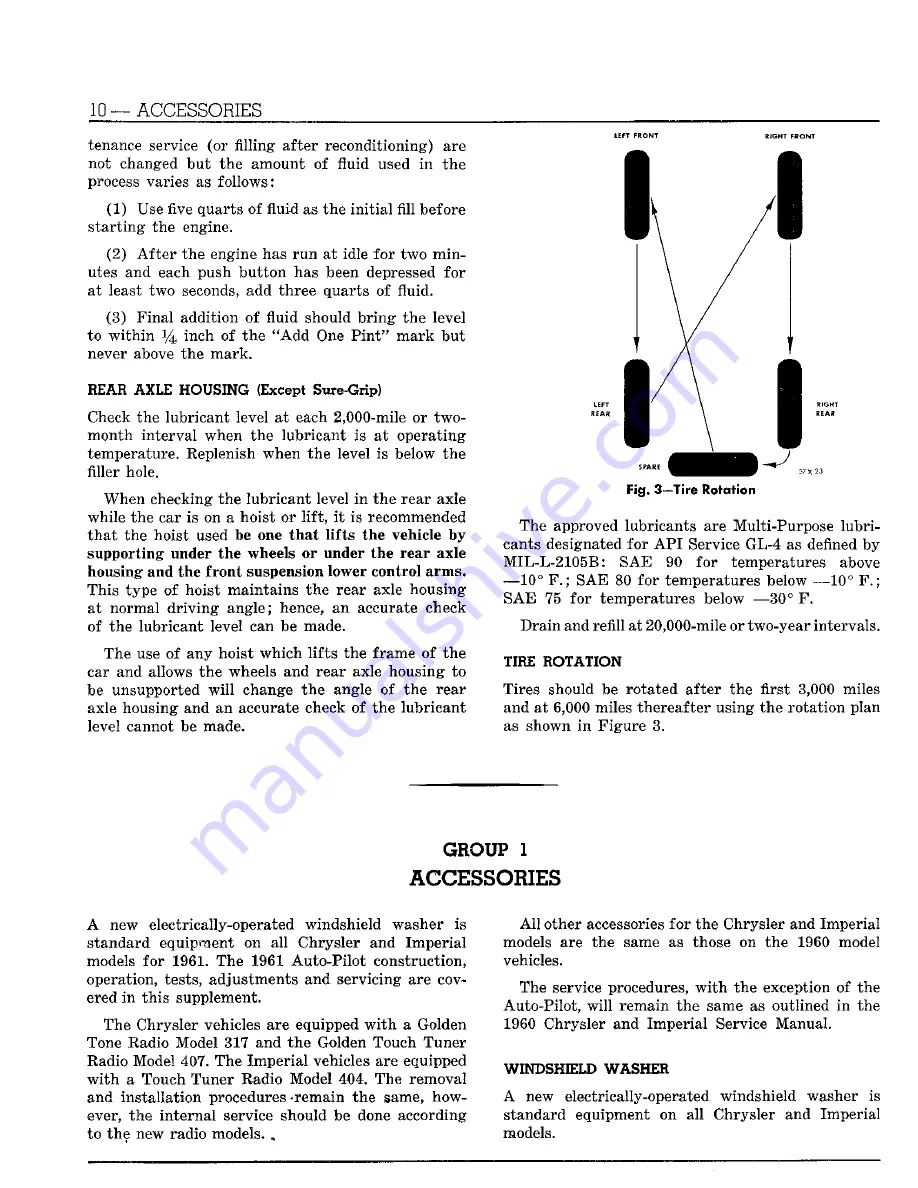 Chrysler Imperial 1960 Service Manual Download Page 634