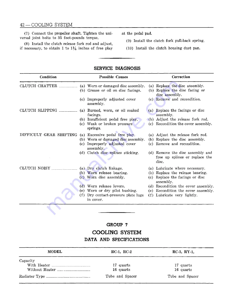 Chrysler Imperial 1960 Service Manual Download Page 670