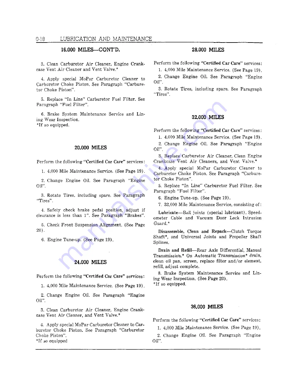 Chrysler Imperial 1962 Service Manual Download Page 27