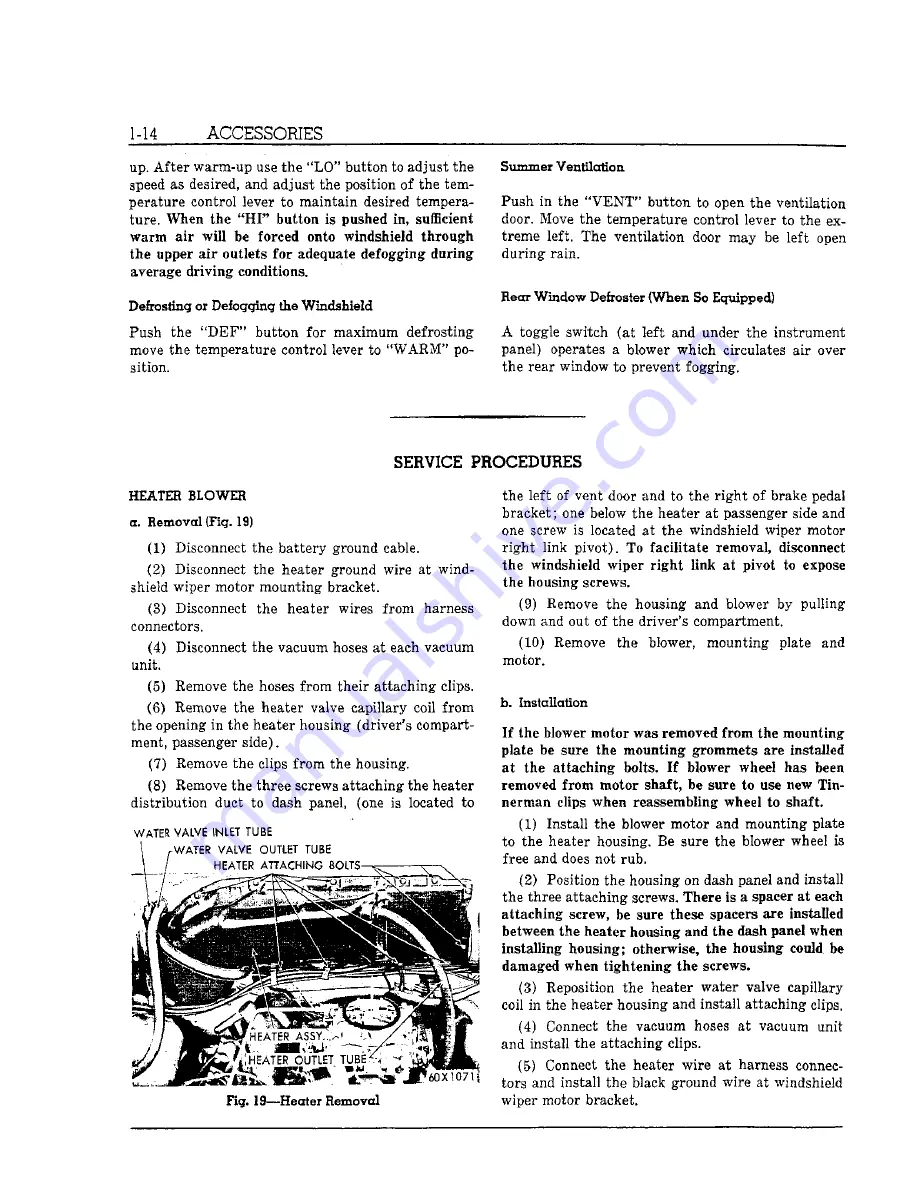 Chrysler Imperial 1962 Service Manual Download Page 45