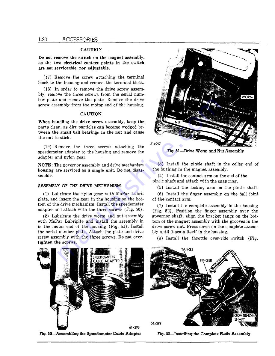 Chrysler Imperial 1962 Скачать руководство пользователя страница 61