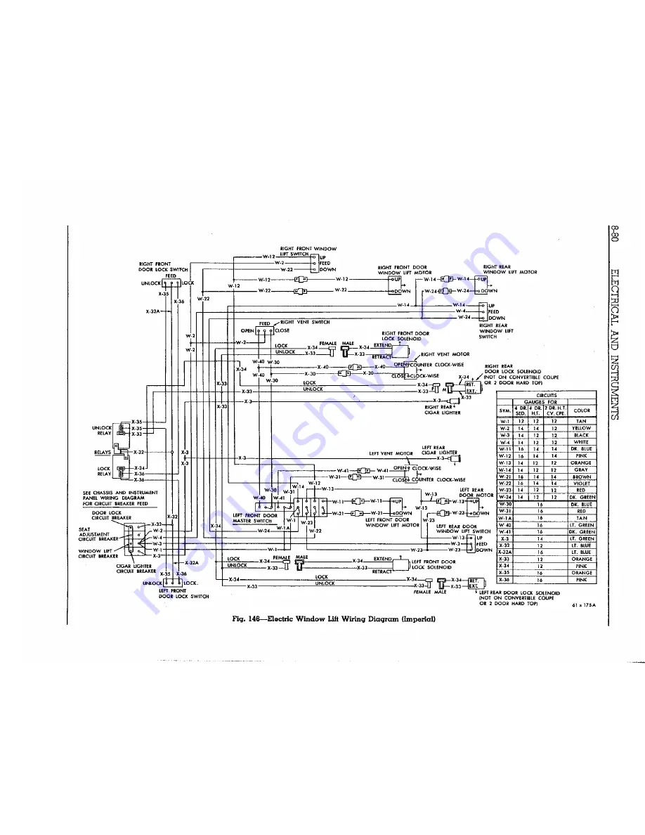 Chrysler Imperial 1962 Service Manual Download Page 232