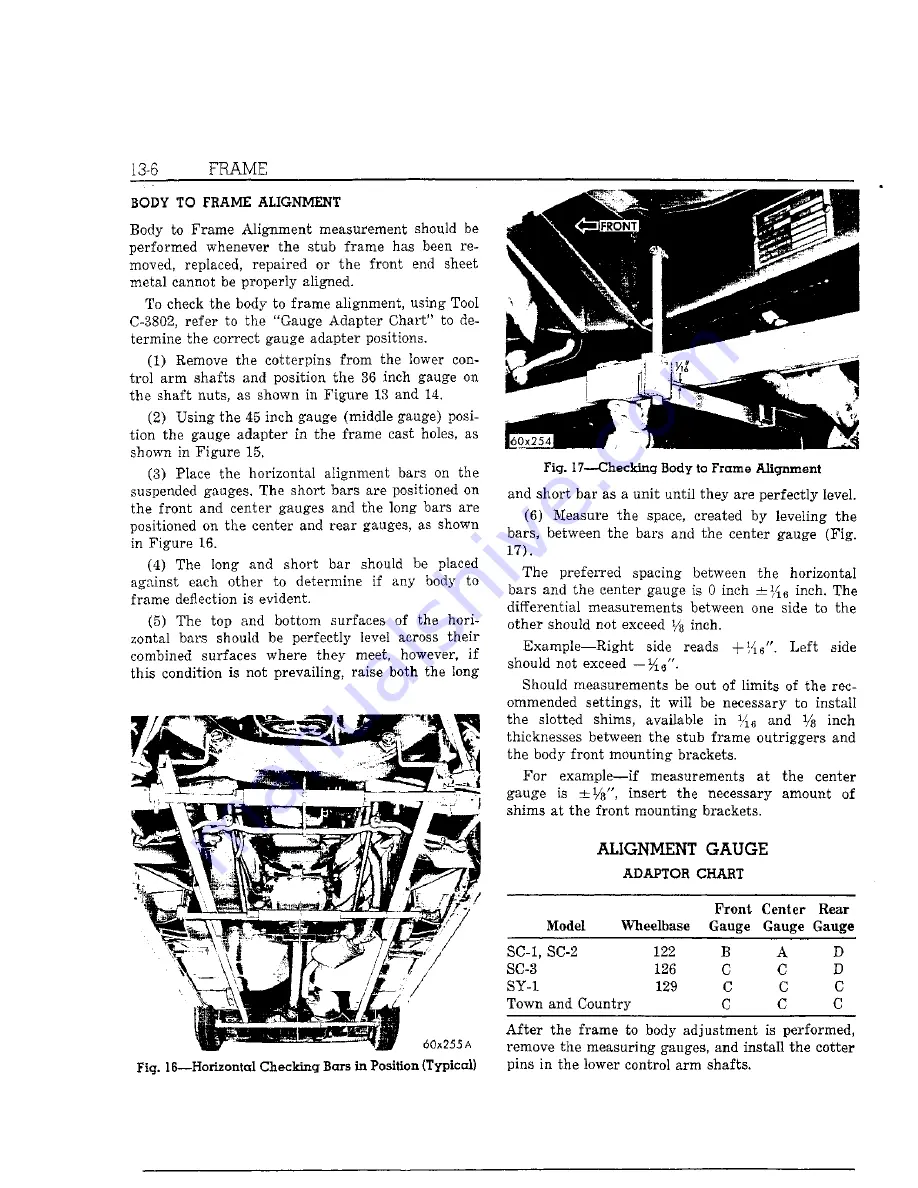 Chrysler Imperial 1962 Service Manual Download Page 307