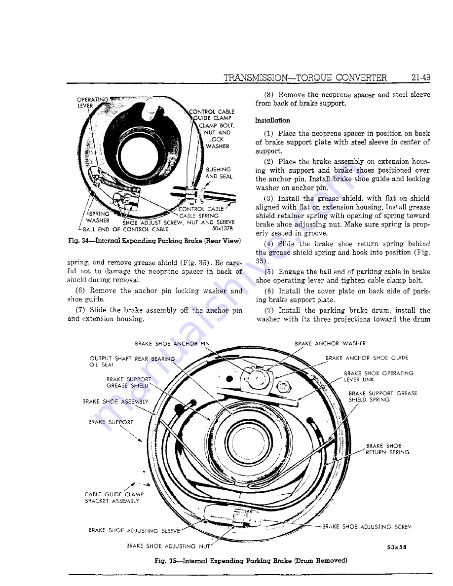 Chrysler Imperial 1962 Service Manual Download Page 455