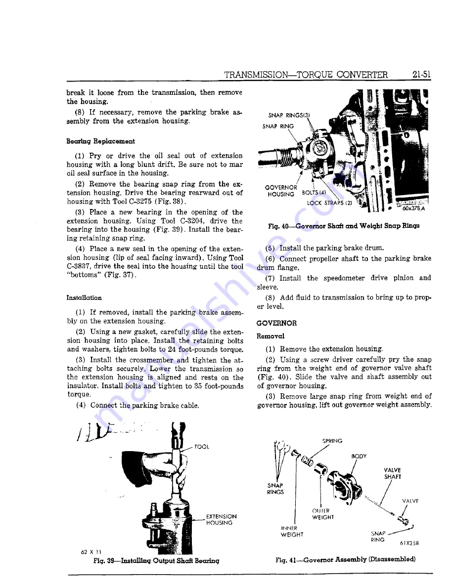 Chrysler Imperial 1962 Service Manual Download Page 457