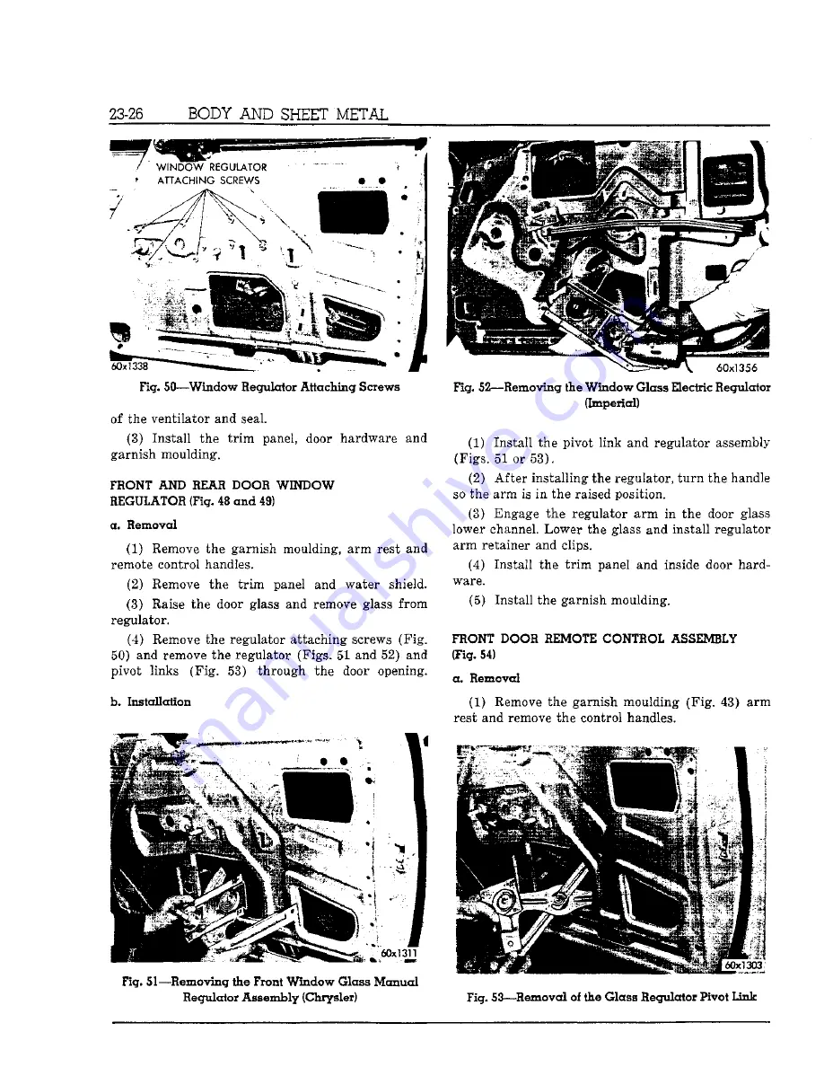 Chrysler Imperial 1962 Service Manual Download Page 528