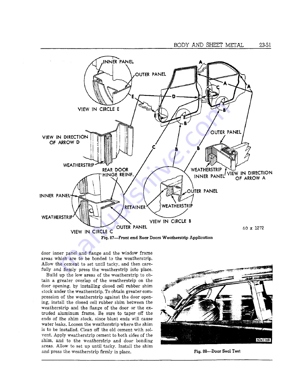 Chrysler Imperial 1962 Service Manual Download Page 553