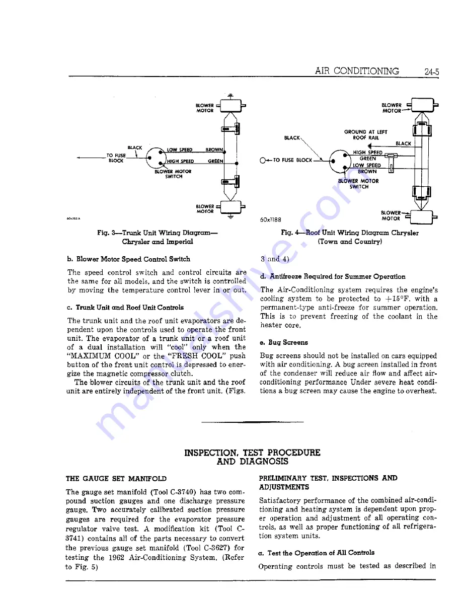 Chrysler Imperial 1962 Service Manual Download Page 580