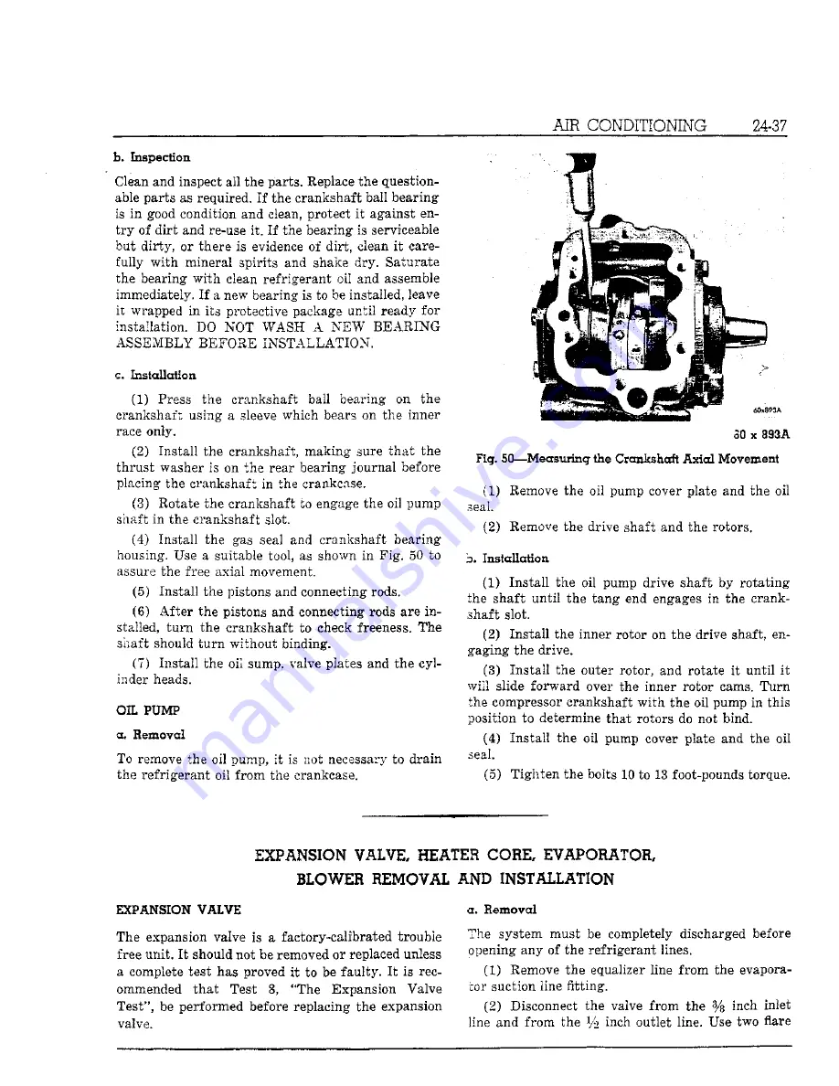 Chrysler Imperial 1962 Service Manual Download Page 612