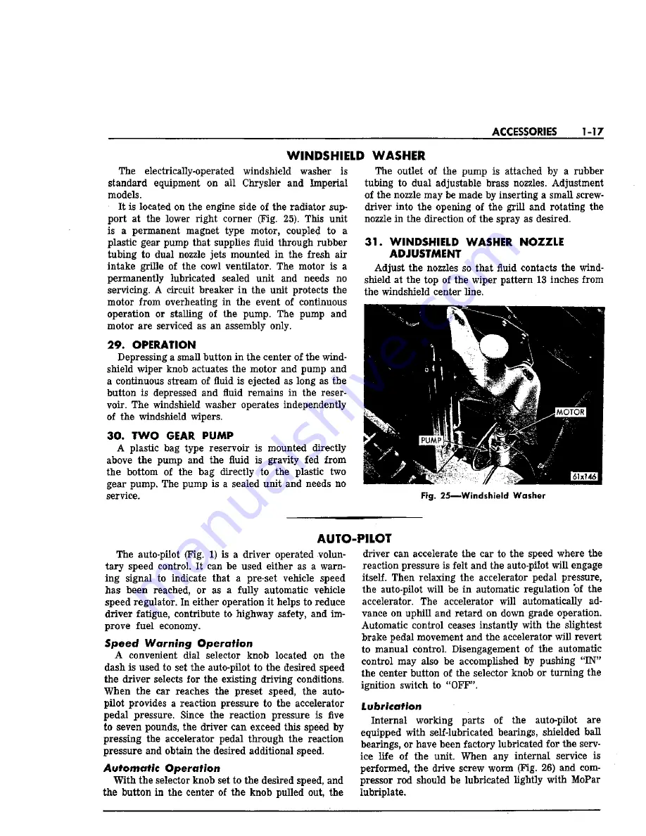 Chrysler Imperial 1963 Service Manual Download Page 42