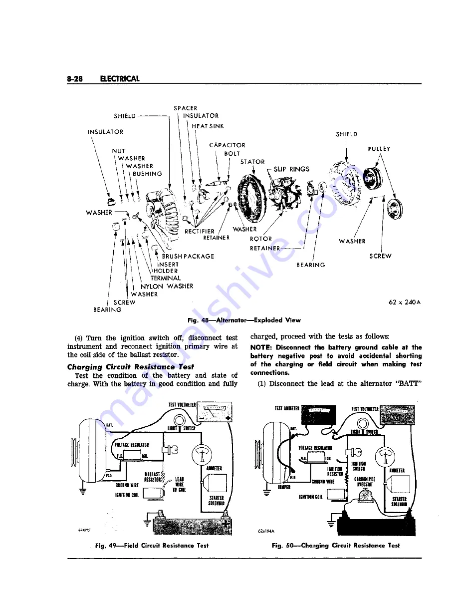 Chrysler Imperial 1963 Service Manual Download Page 154