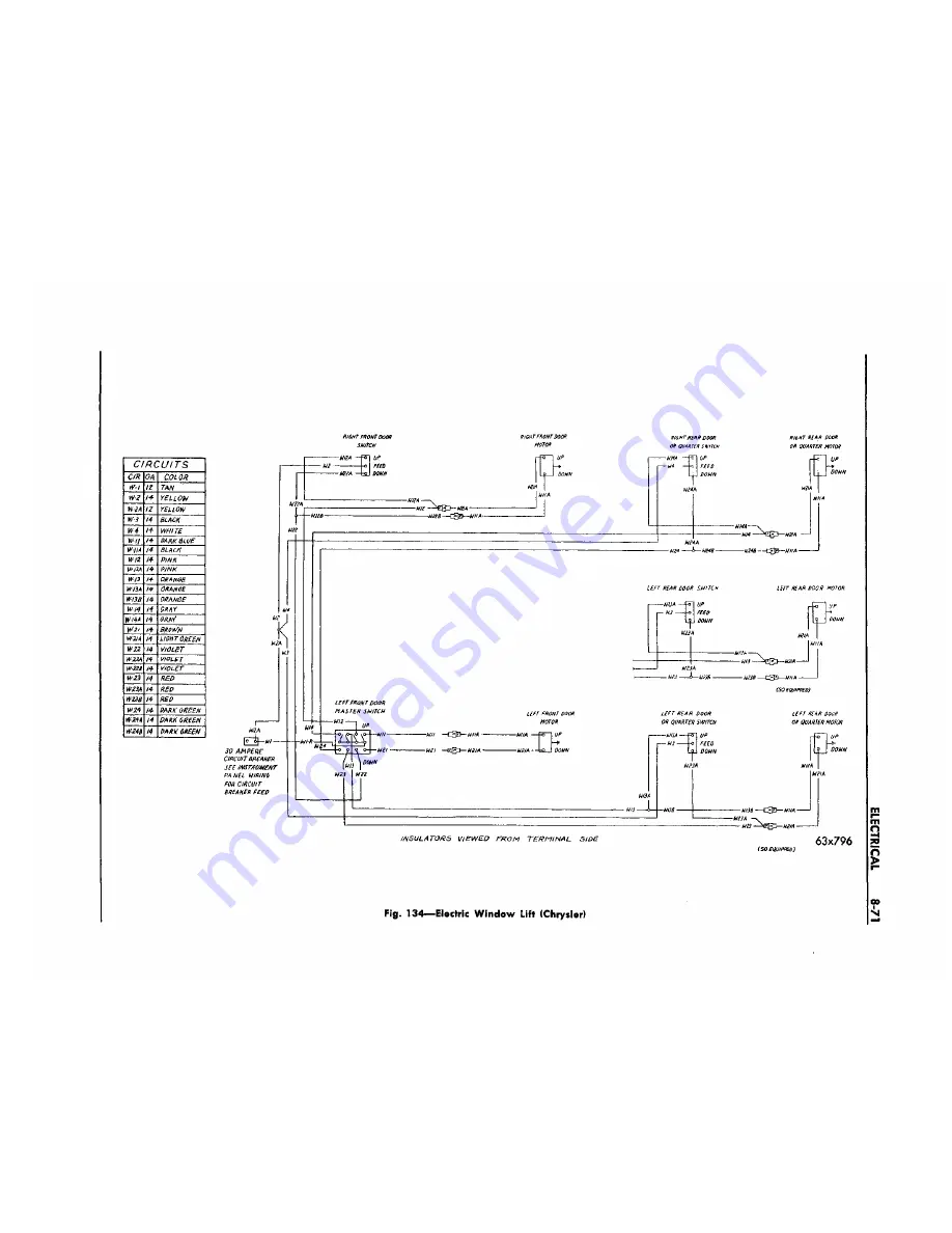 Chrysler Imperial 1963 Service Manual Download Page 197