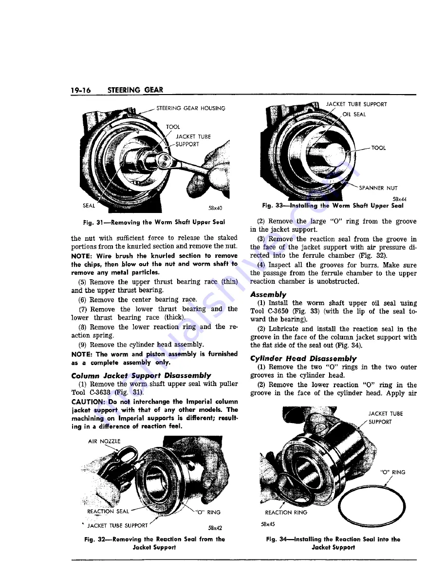 Chrysler Imperial 1963 Service Manual Download Page 347