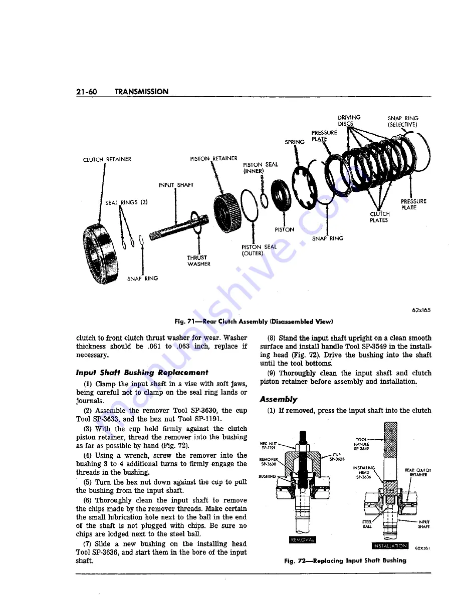 Chrysler Imperial 1963 Service Manual Download Page 429