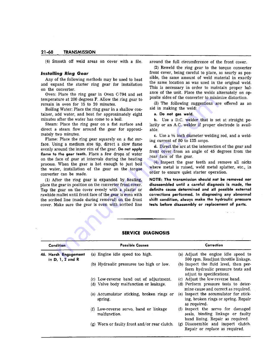 Chrysler Imperial 1963 Service Manual Download Page 437