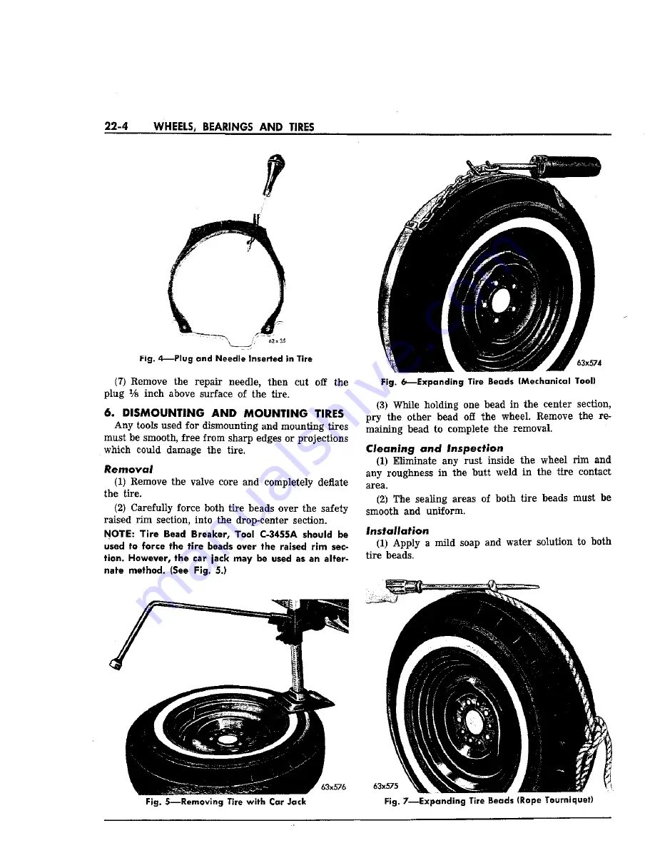 Chrysler Imperial 1963 Service Manual Download Page 448