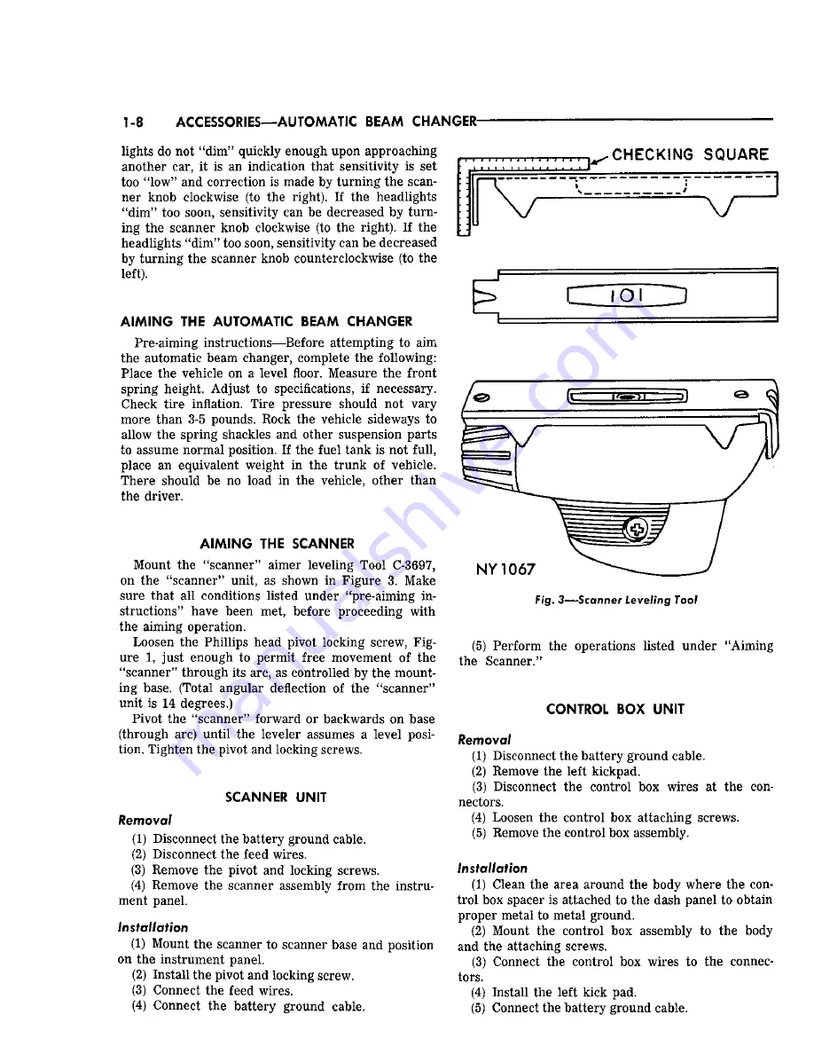 Chrysler Imperial 1965 Service – Technical Manual Download Page 38