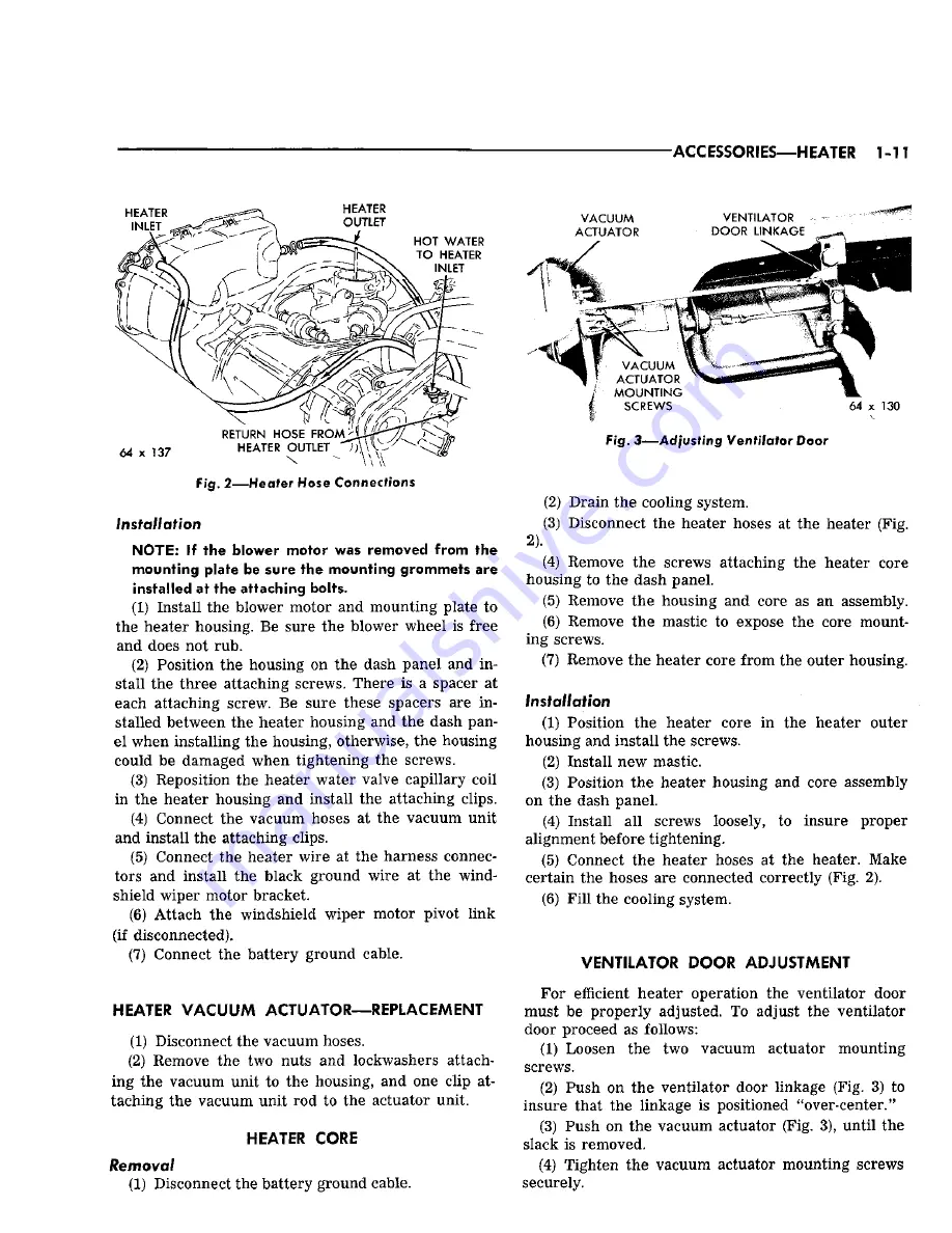 Chrysler Imperial 1965 Service – Technical Manual Download Page 41