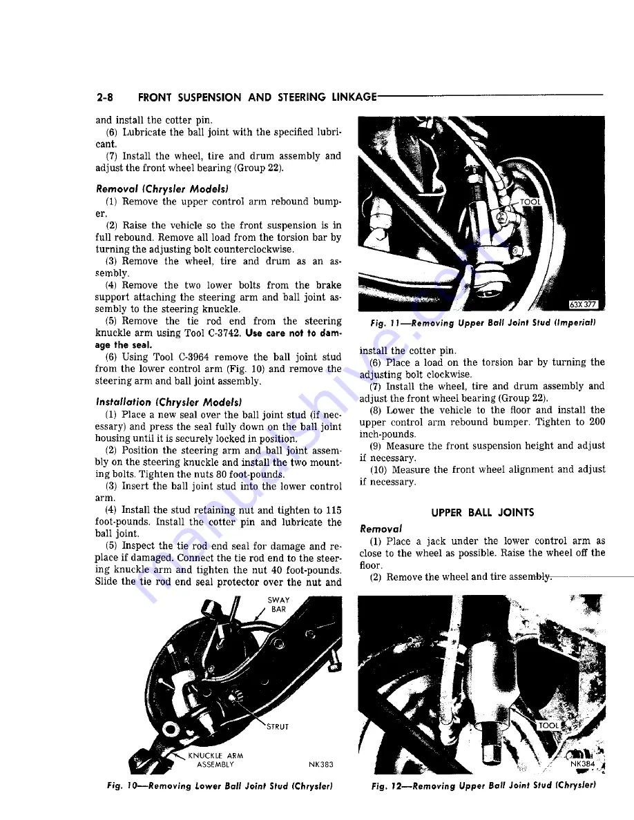 Chrysler Imperial 1965 Service – Technical Manual Download Page 60