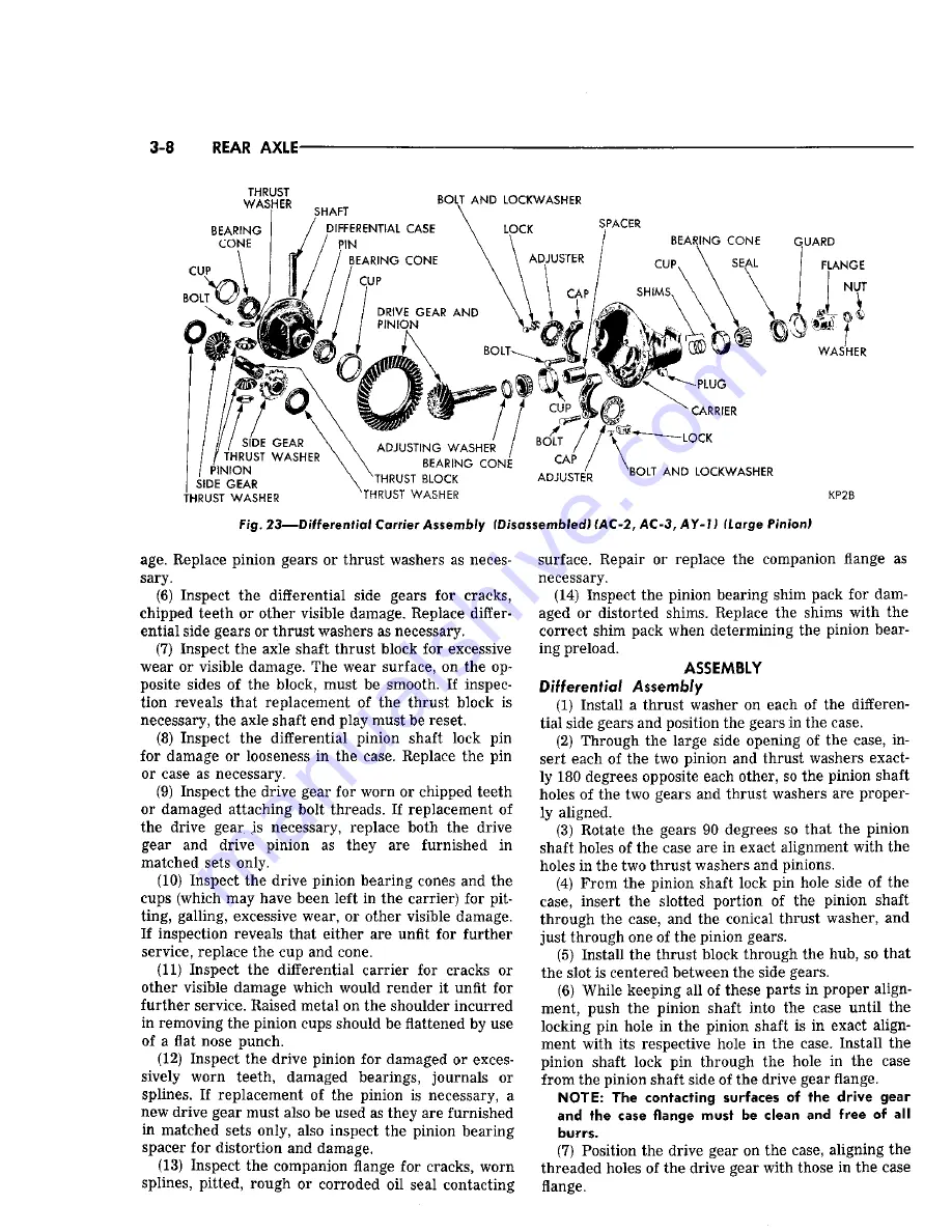 Chrysler Imperial 1965 Service – Technical Manual Download Page 72