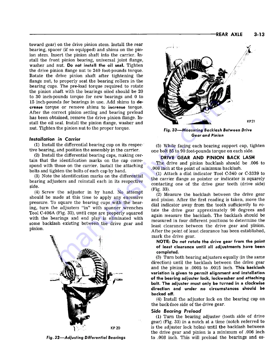 Chrysler Imperial 1965 Service – Technical Manual Download Page 77