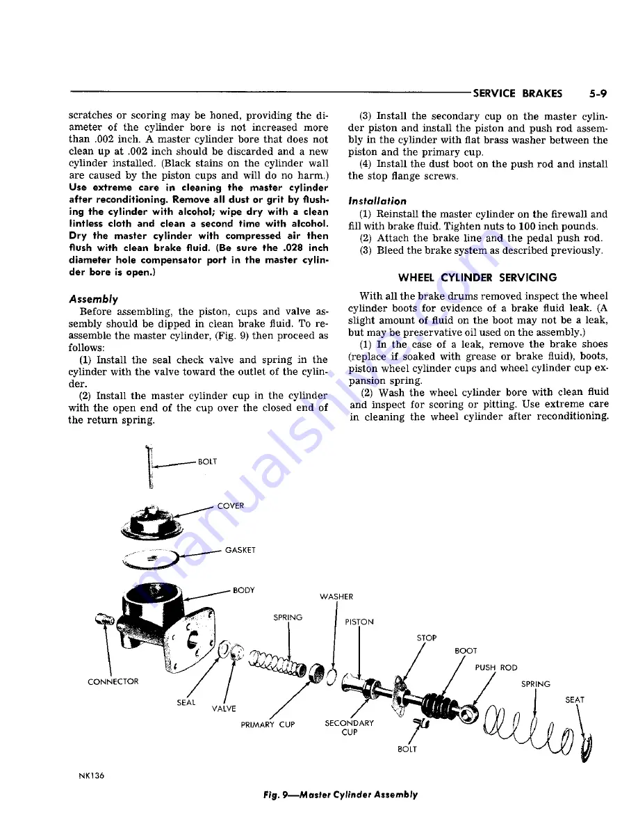 Chrysler Imperial 1965 Service – Technical Manual Download Page 91