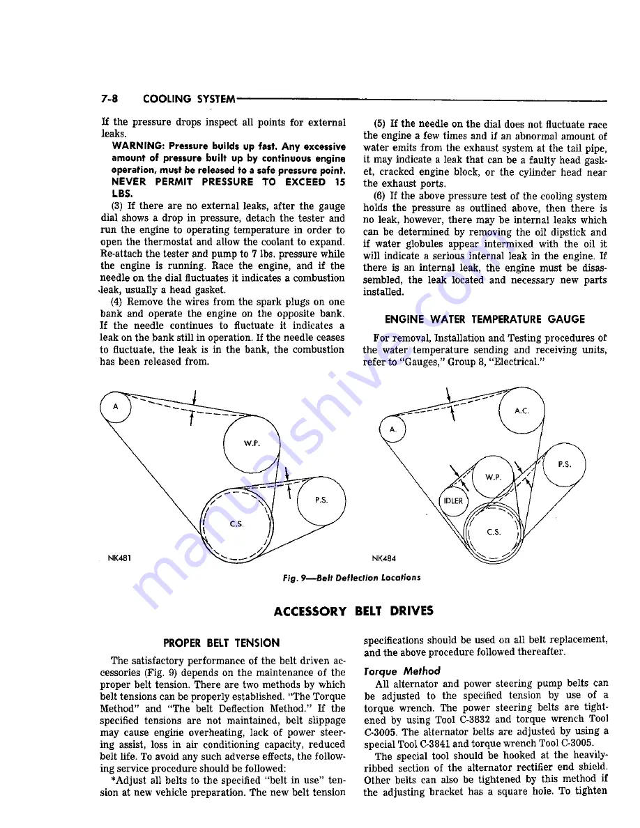 Chrysler Imperial 1965 Service – Technical Manual Download Page 115