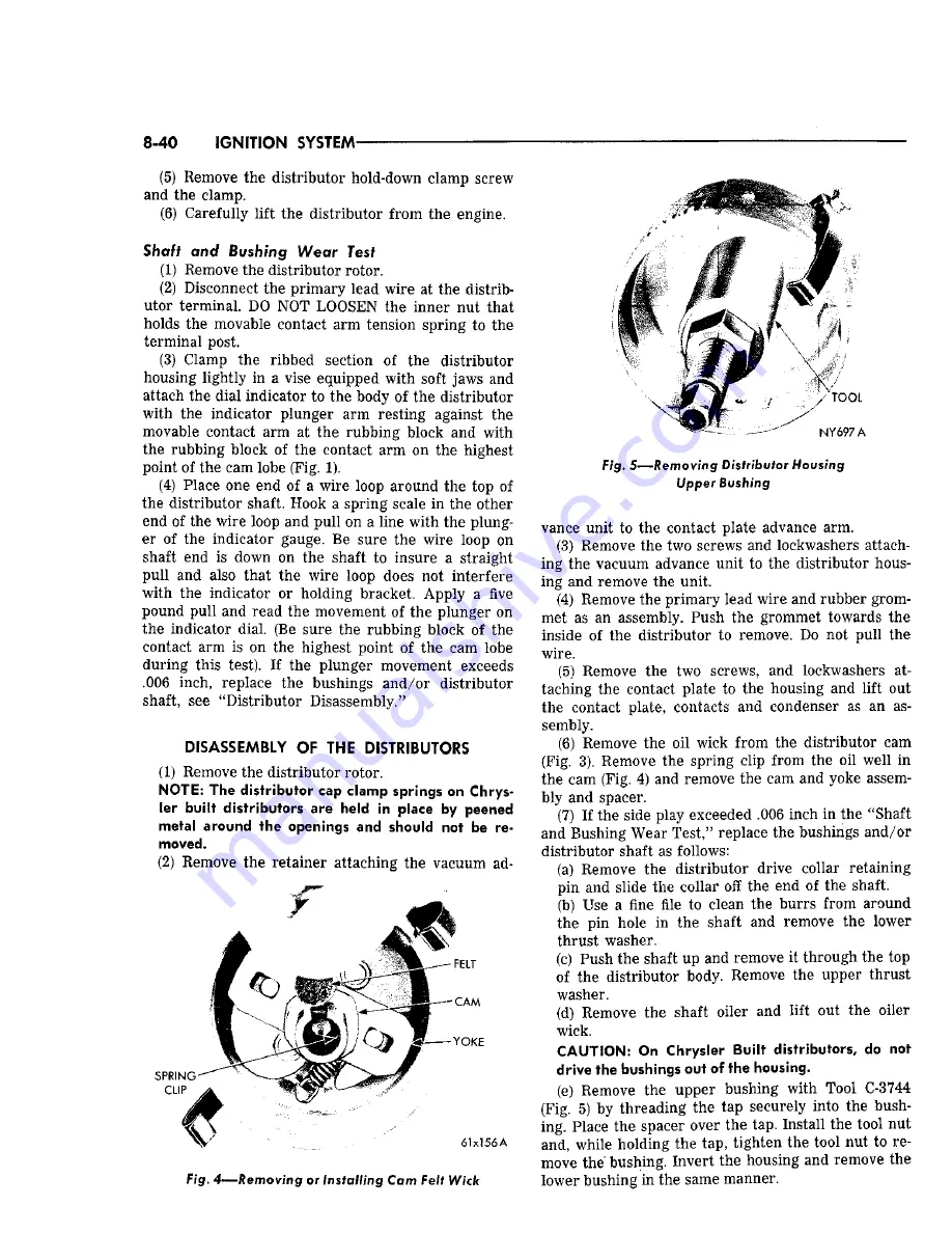 Chrysler Imperial 1965 Service – Technical Manual Download Page 156